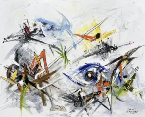 Progrès_100x 80 cm_Peinture (huile sur toile)